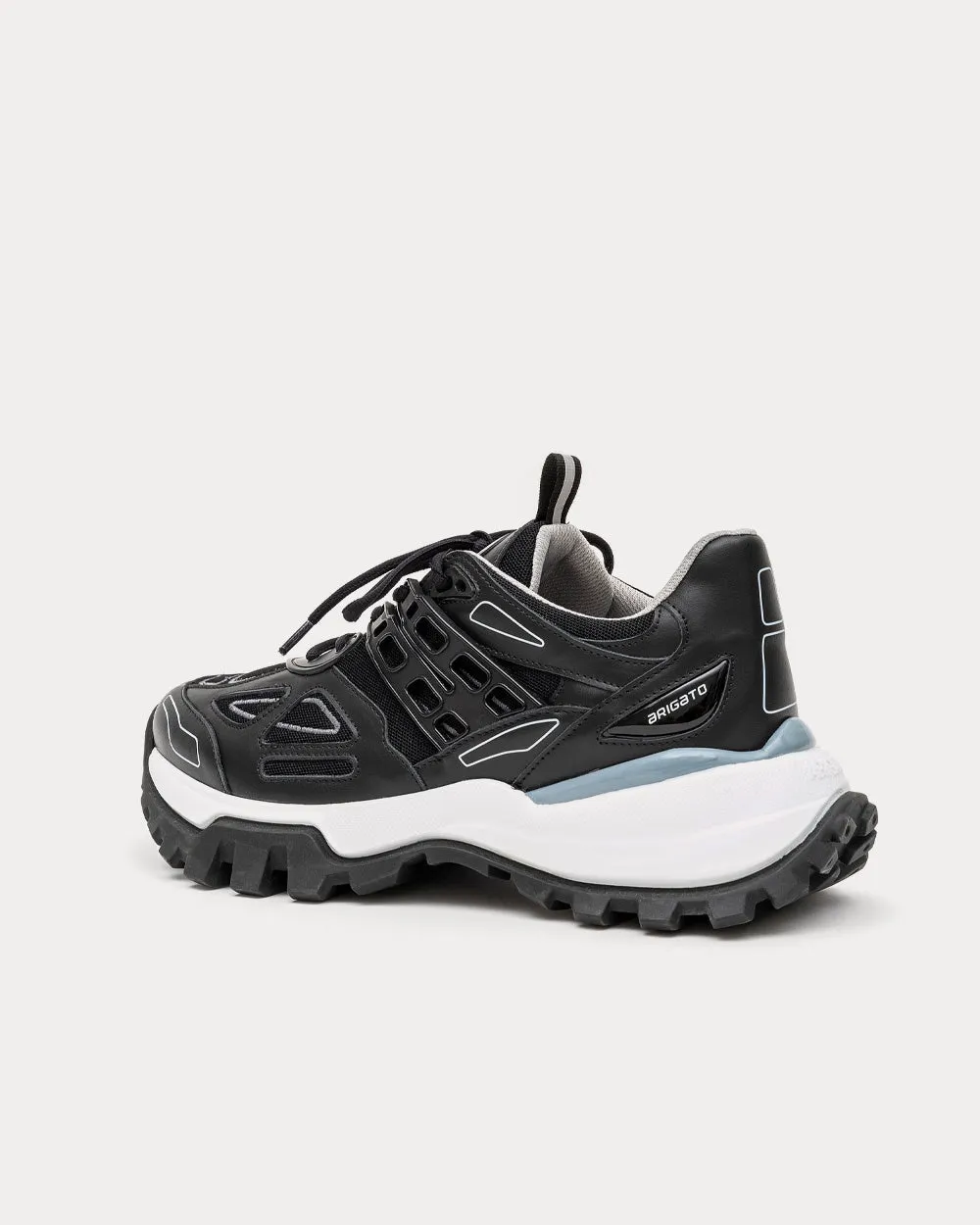 Marathon R-Tic Black / Grey Low Top Sneakers
