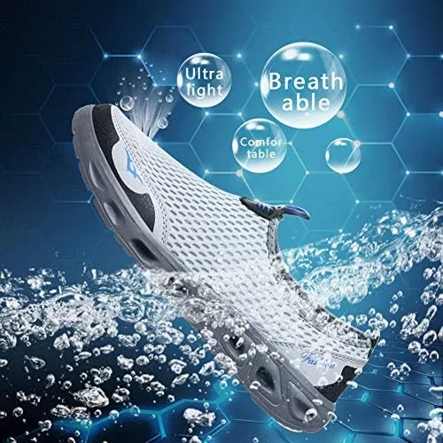 Men-Women LoaferFlats Breathable Mesh Shoes Sailing Up Beach Water Shoes Quick Drying Aqua Trainers Casual Shoes   1816513