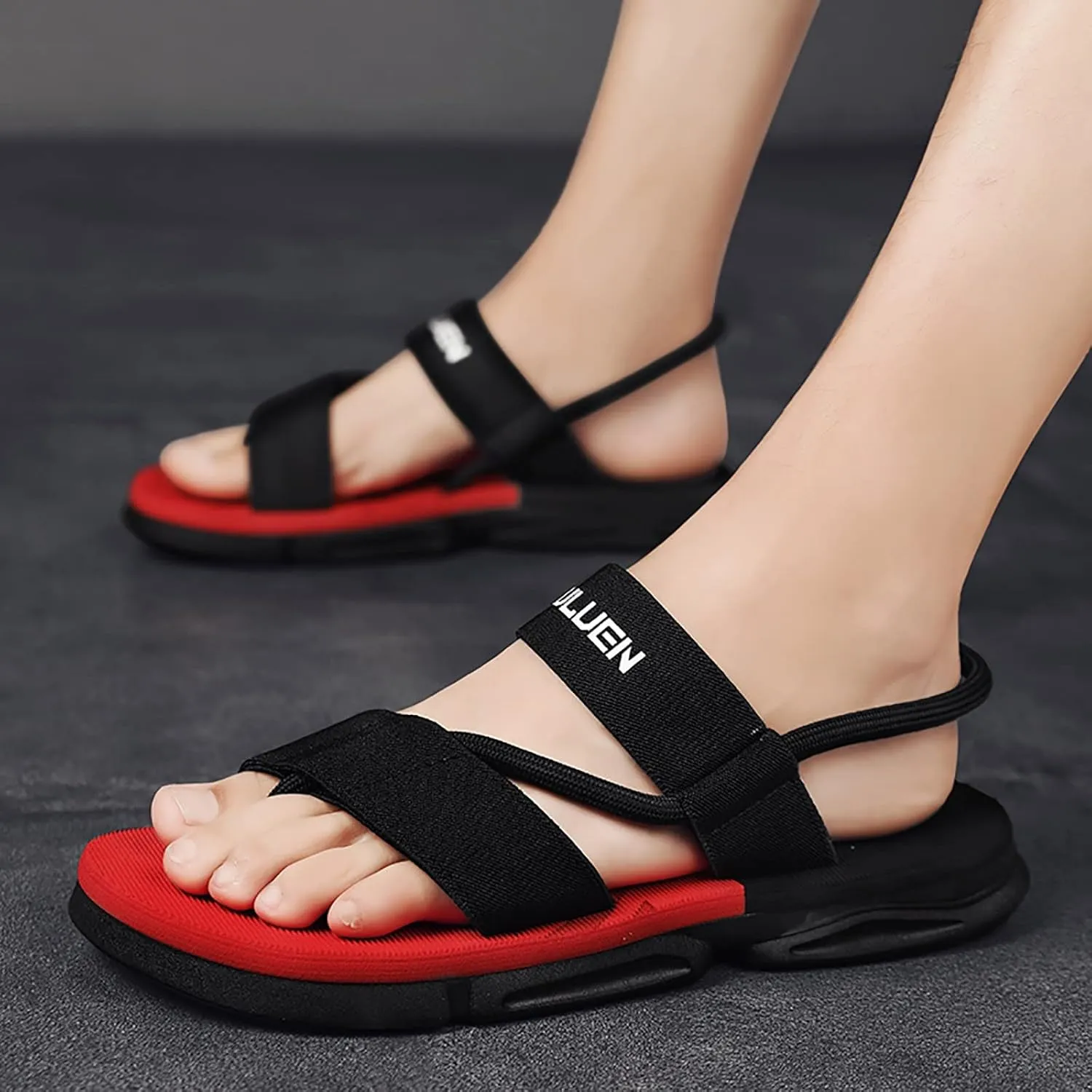 Mens Beach Sandals Sport Sandals Outdoor Hiking Sandal Barefoot Men Summer Beach Water Shoes