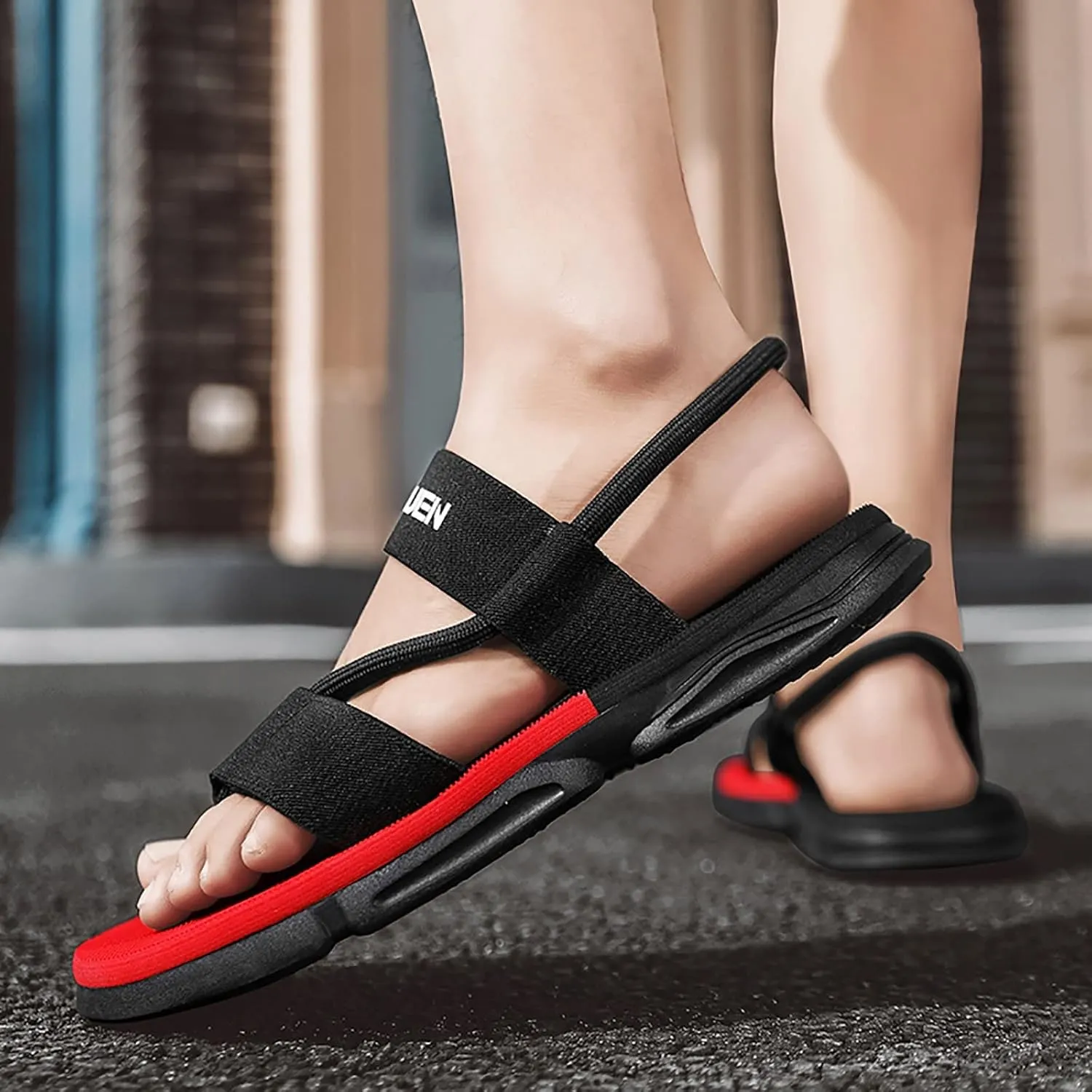 Mens Beach Sandals Sport Sandals Outdoor Hiking Sandal Barefoot Men Summer Beach Water Shoes