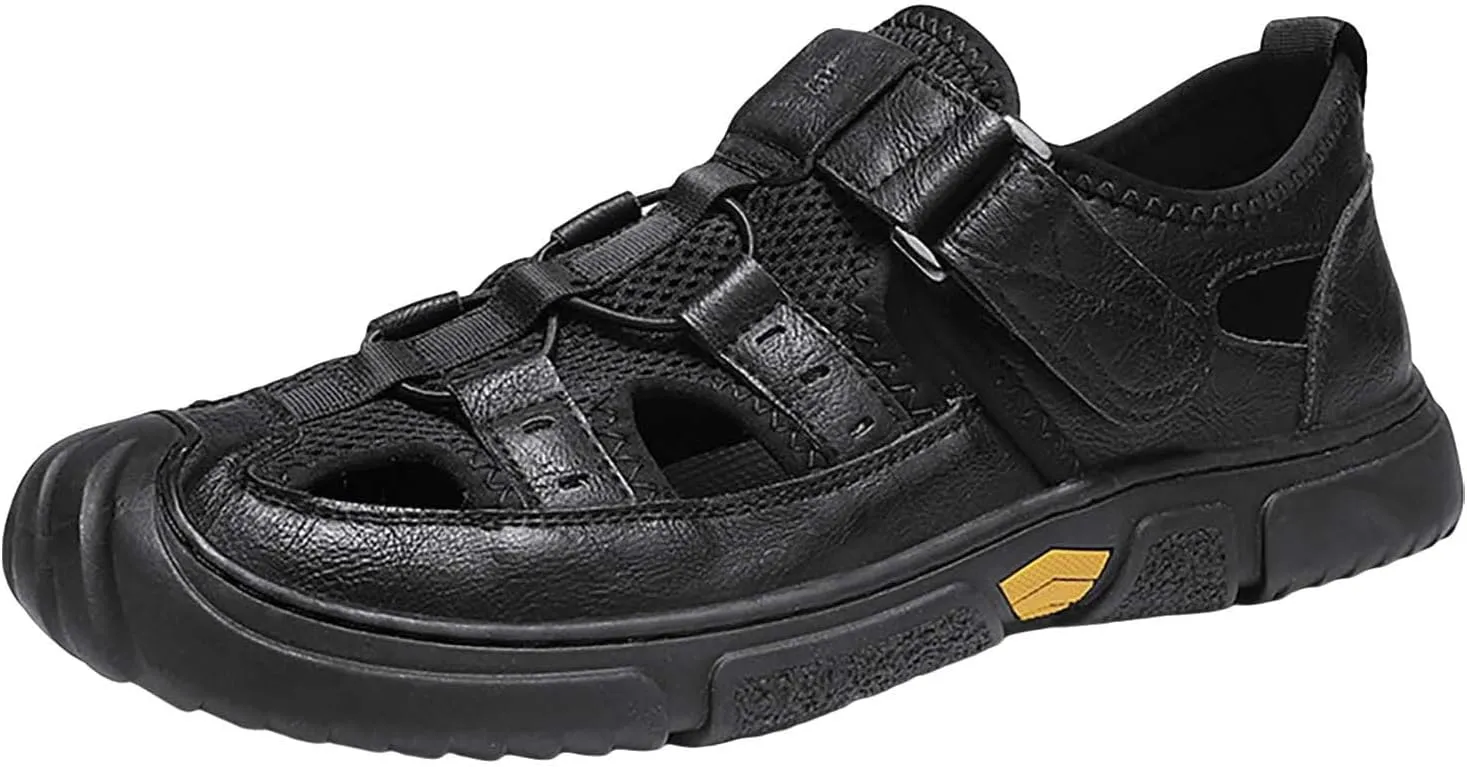 Men's Outdoor Casual Shoes Mesh Shoes Non Slip Breathable Sports Hiking Shoes Travel Hiking Shoes mens sandals