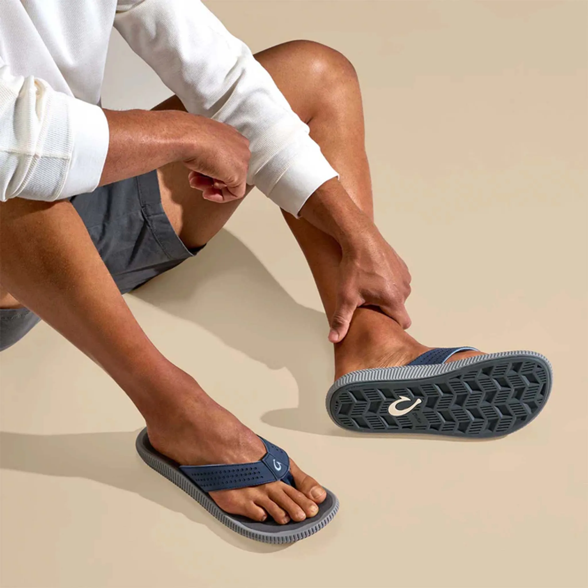 Men's Ulele Sandals in Blue Depth