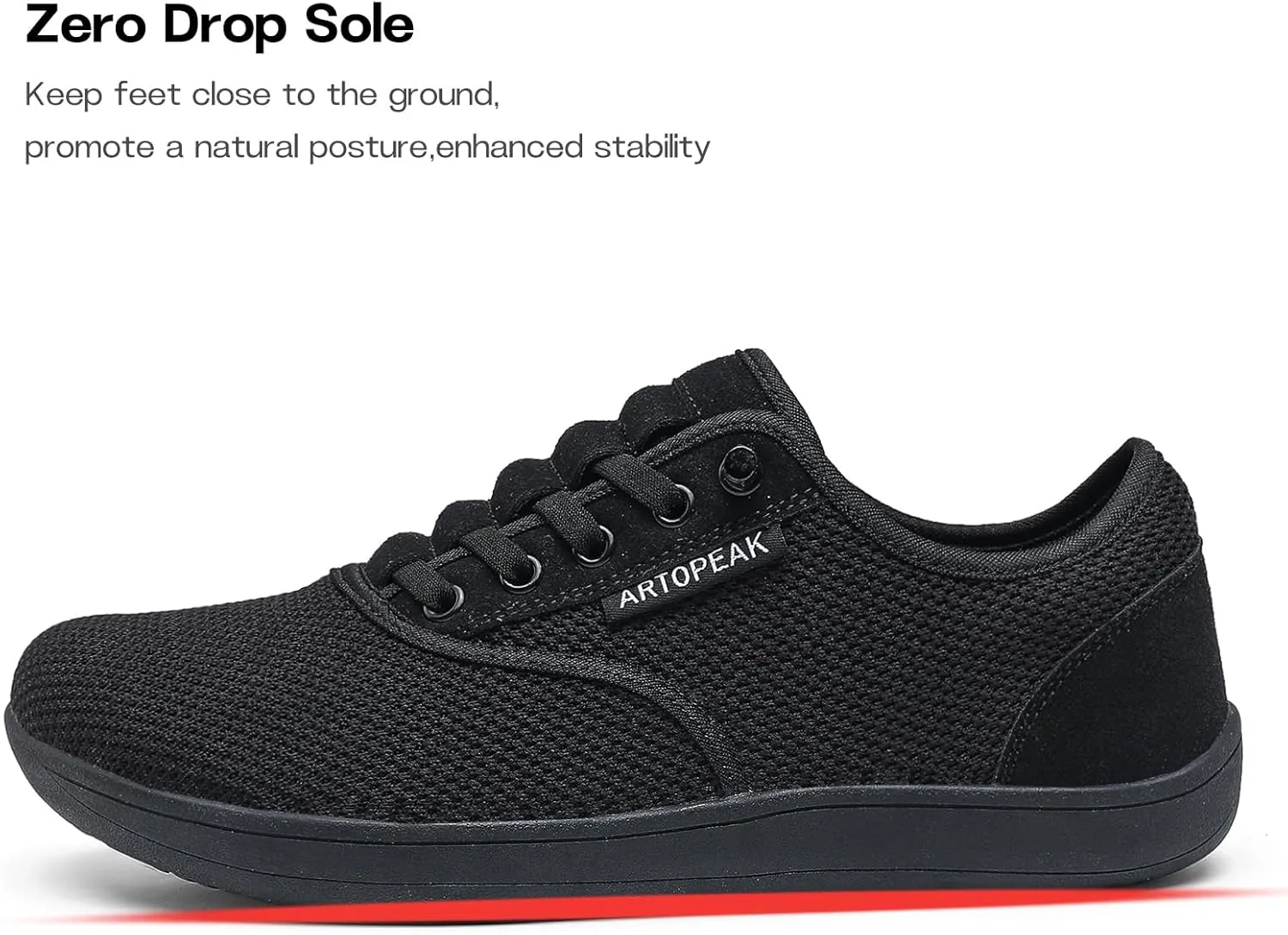 Men's Wide Barefoot Shoes | Zero Drop Sole | Wide Width Minimalist Sneakers