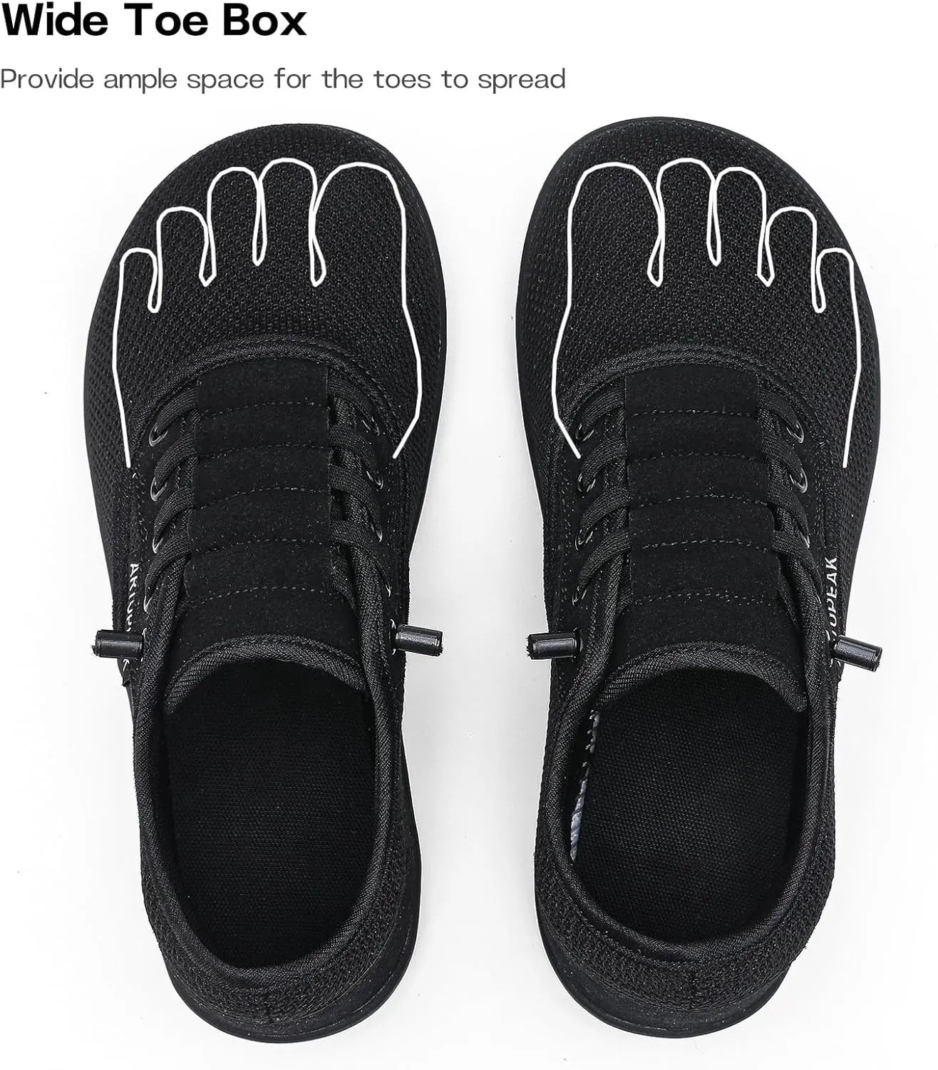 Men's Wide Barefoot Shoes | Zero Drop Sole | Wide Width Minimalist Sneakers