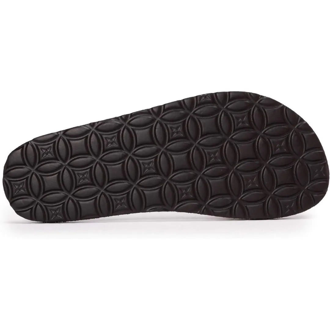 Muk Luks Women's Terra Turf Marla Flat Sandal, Stone