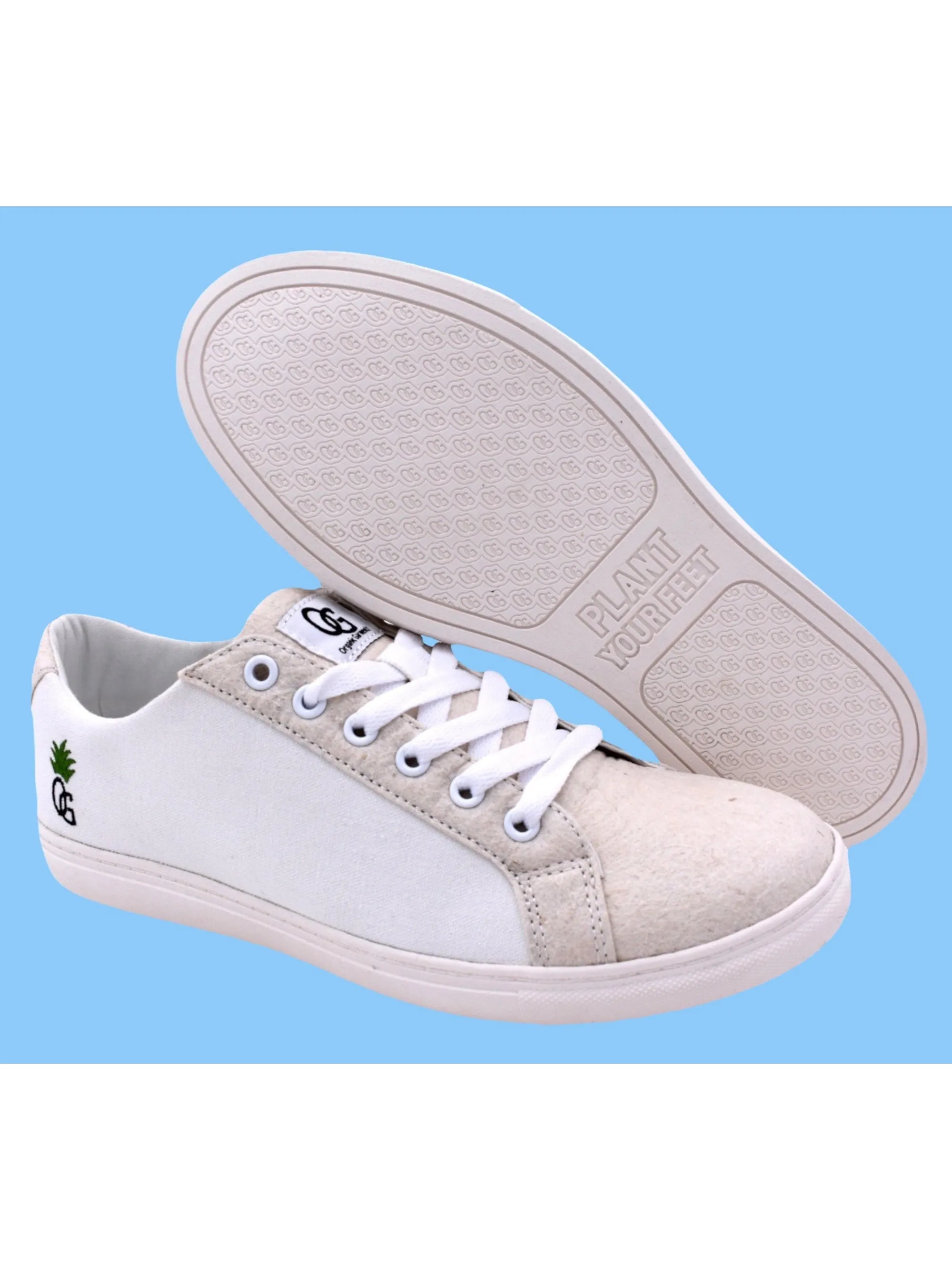 OG Pineapple Low Top Sneaker WHITE