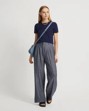 Olivia Crop Knit Top