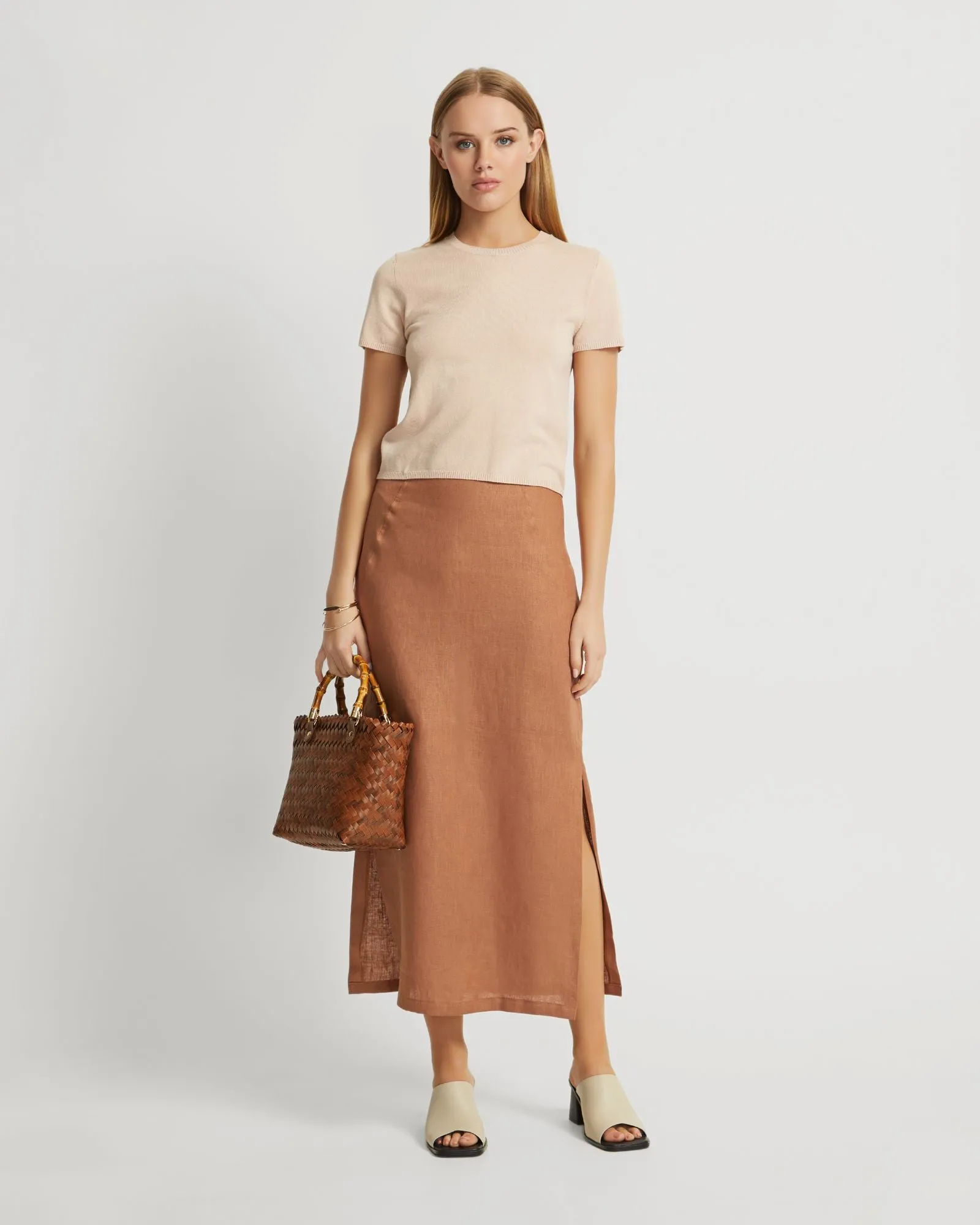 Olivia Crop Knit Top