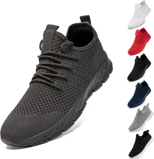 Oltyutc Men Women Tennis Shoes Lightweight Breathable Running Shoes Walking Gym Workout Athletic Comfortable Fashion Sneakers