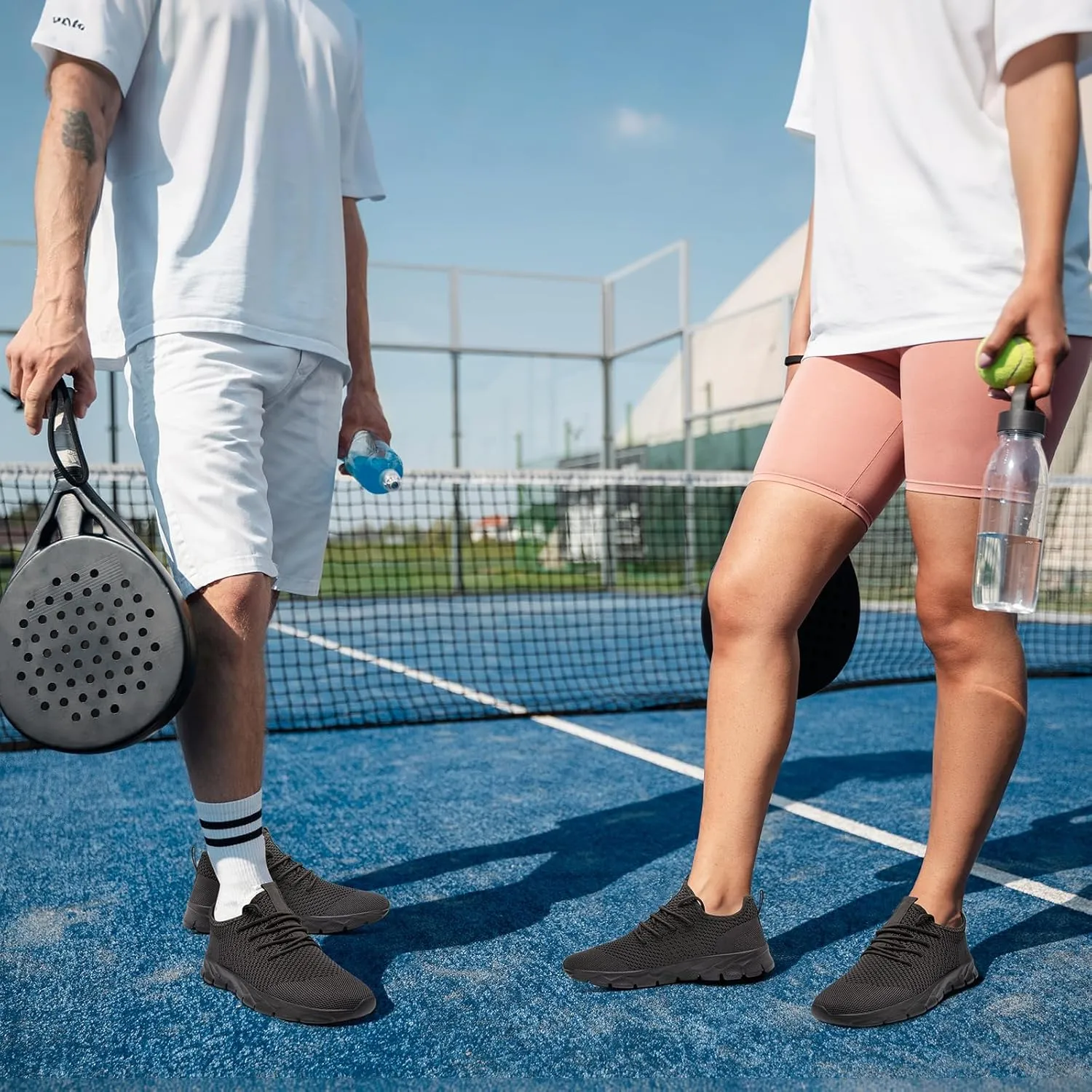 Oltyutc Men Women Tennis Shoes Lightweight Breathable Running Shoes Walking Gym Workout Athletic Comfortable Fashion Sneakers