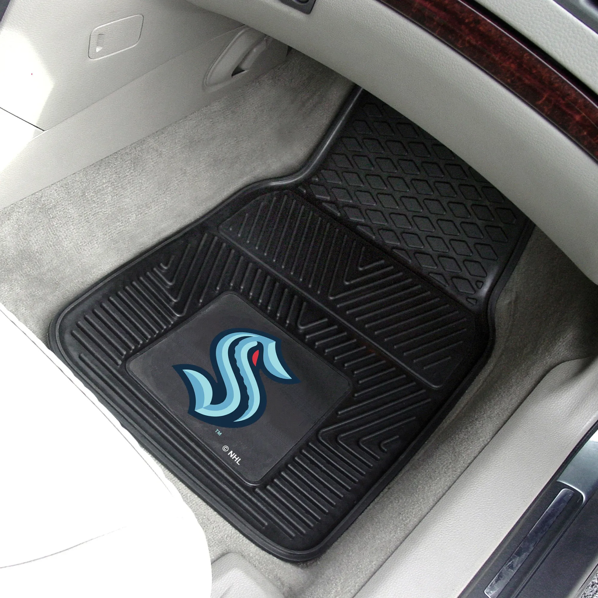Seattle Kraken Vinyl Car Mat Set