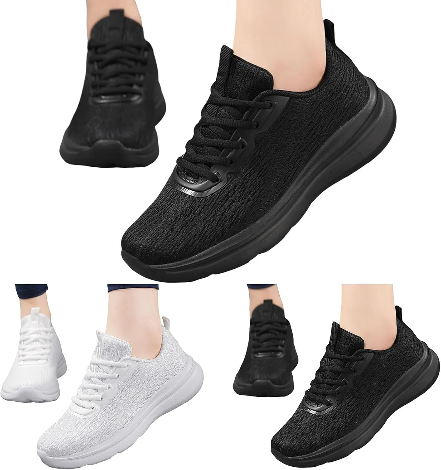 Shoe Made with Natural Materials Men Sports Shoes Fashion New Pattern Simple Solid Color Couple Flat Bottom Mesh
