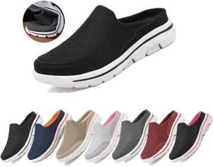 Slip On Mules for Mens Comfort Walking Shoes,Comfortable Casual Indoor Outdoor Slippers,House Shoes Outdoor Slippers