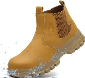 Steel Toe Boots for Men Women Durable Safety Work Boots Lightweight Composite Toe Boots Comfortable Indestructible&Construction Hard Toe Shoes