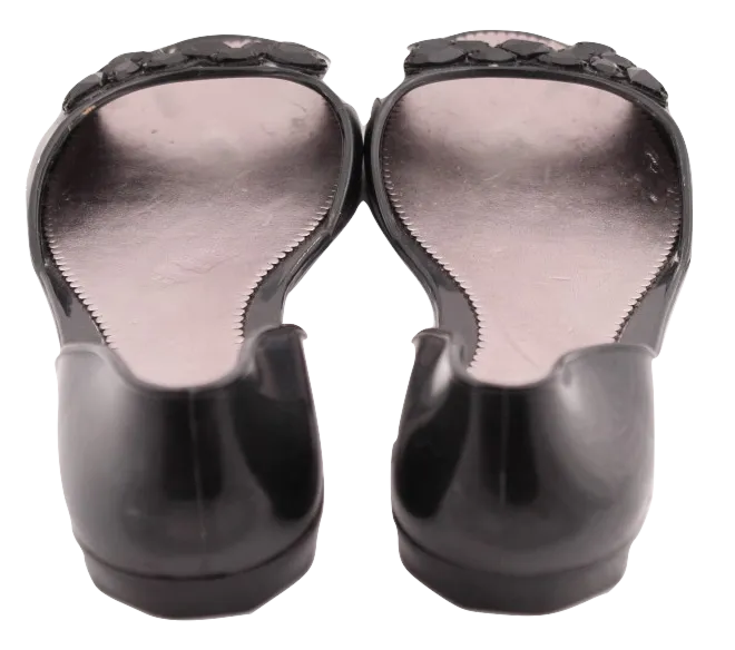 STUART WEITZMAN BLINGY JELLY FLATS