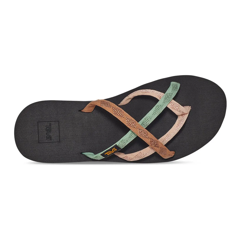 Teva Women's Olowahu Flip - Mixed B Maple Sugar Multi