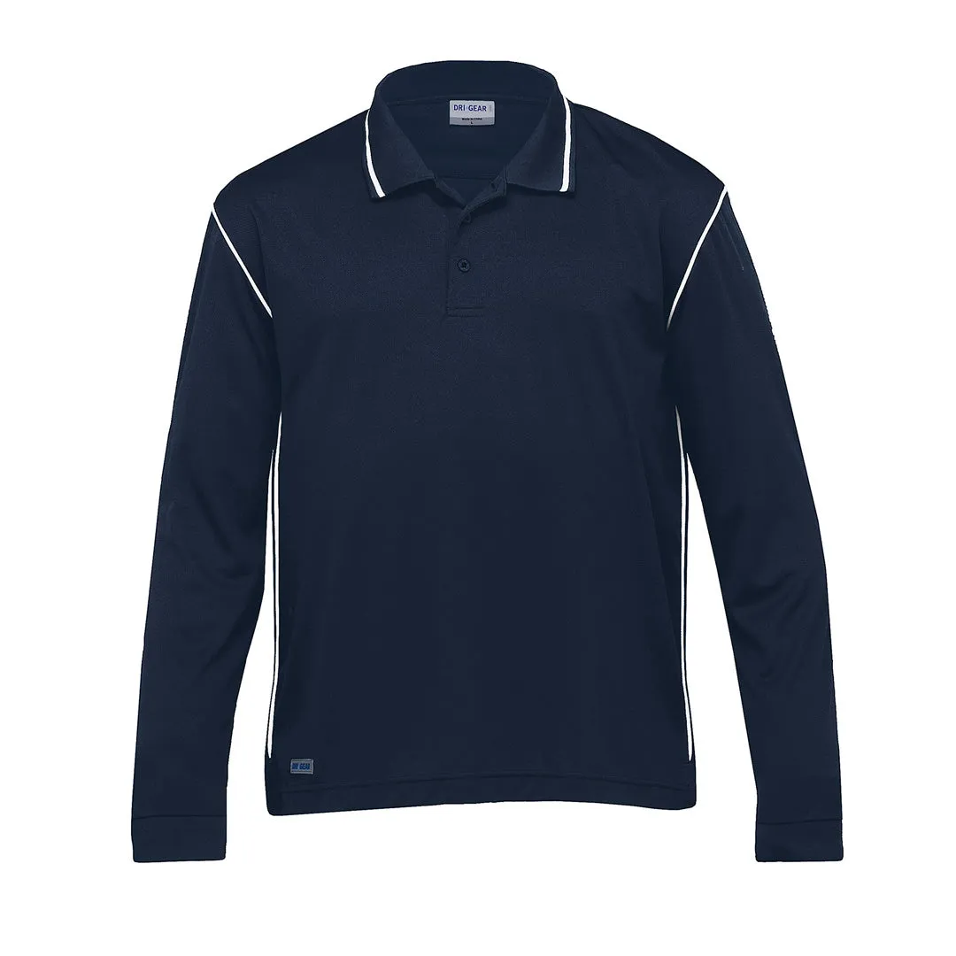 The Dri Gear Hype Polo | Long Sleeve | Adults