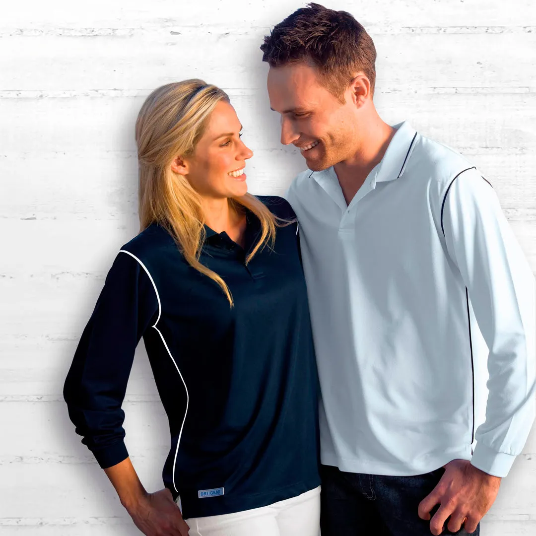 The Dri Gear Hype Polo | Long Sleeve | Adults