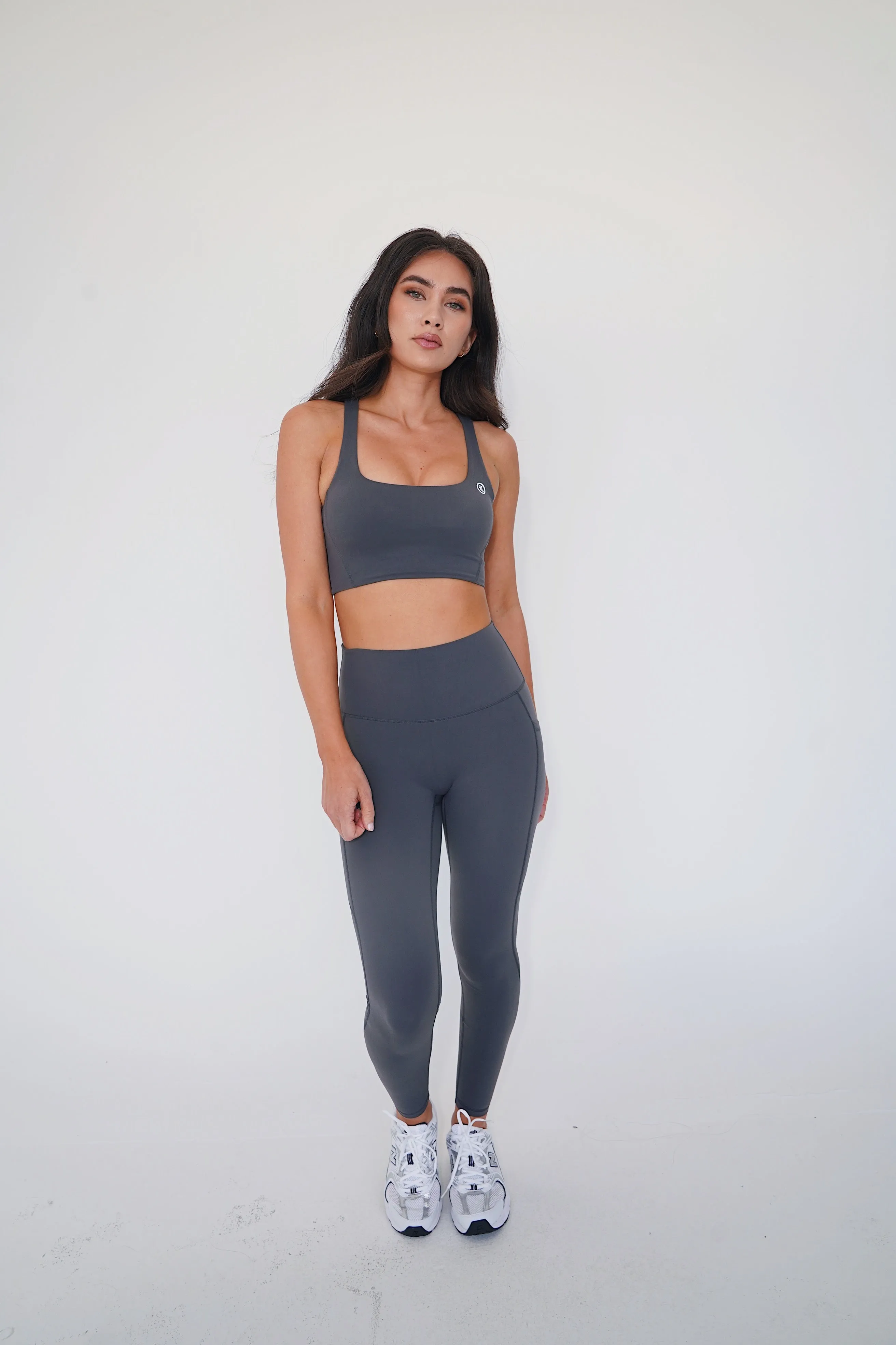 The More I Give, The More I Receive Versatile Gray Leggings