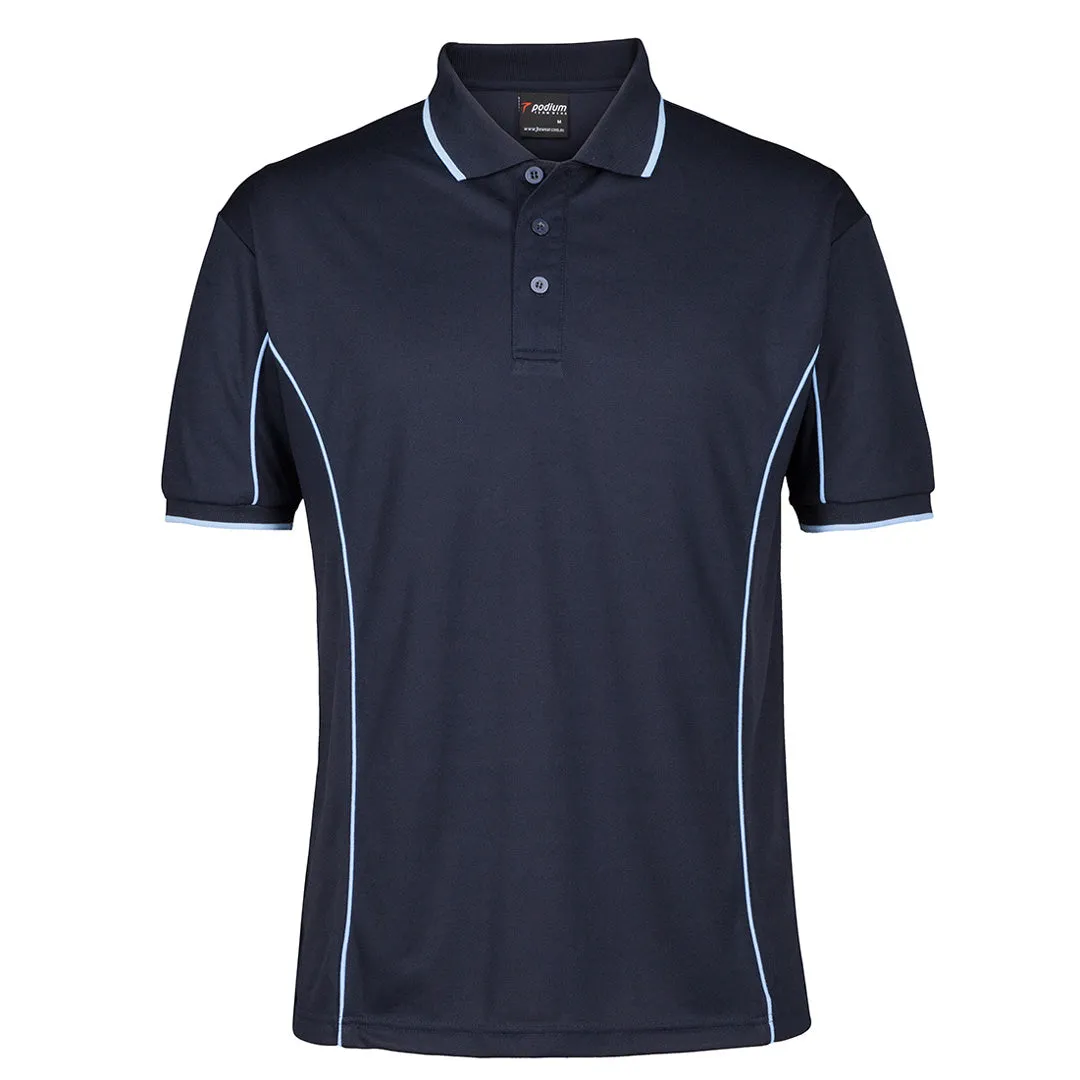 The Piping Polo | Short Sleeve | Navy Base | Adults