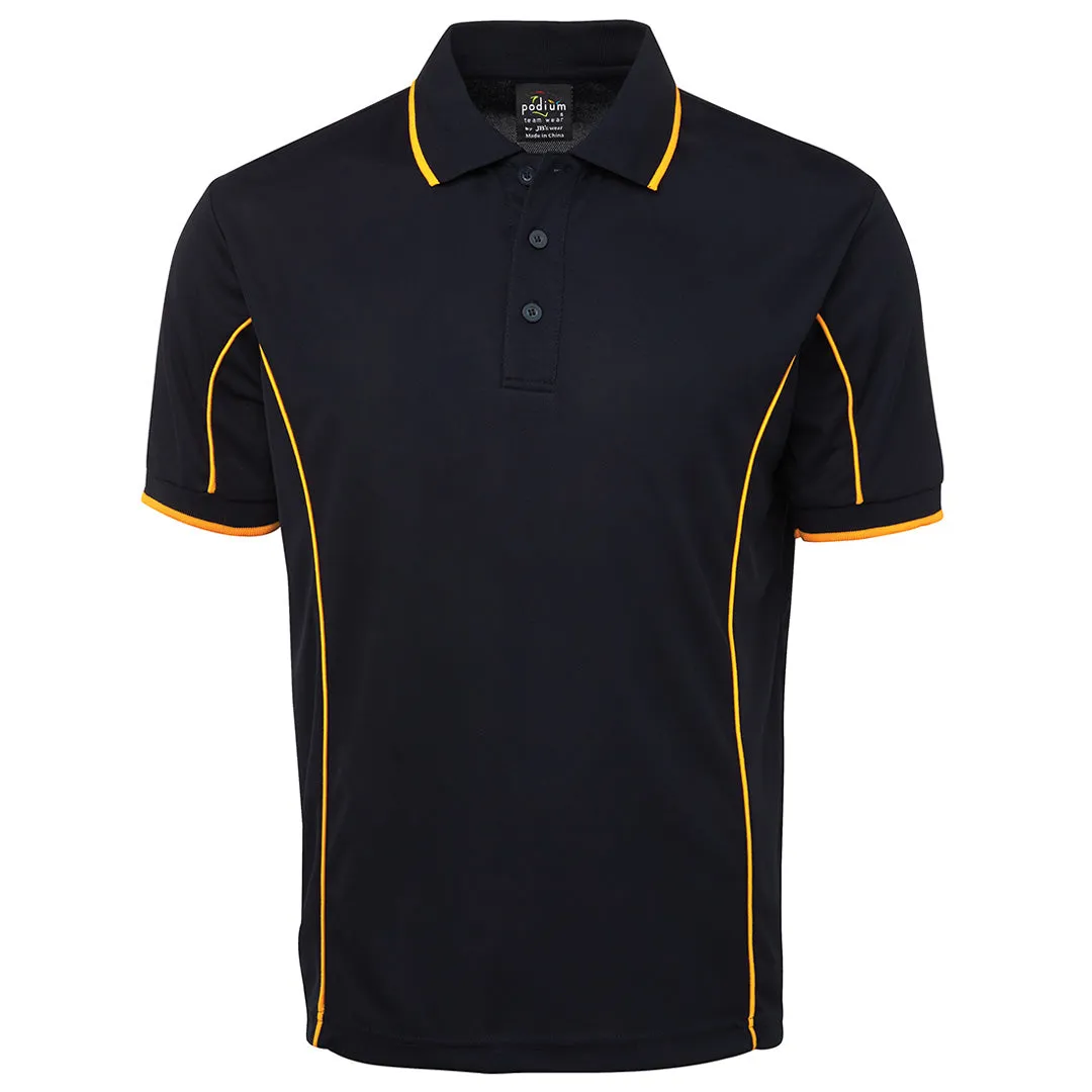 The Piping Polo | Short Sleeve | Navy Base | Adults