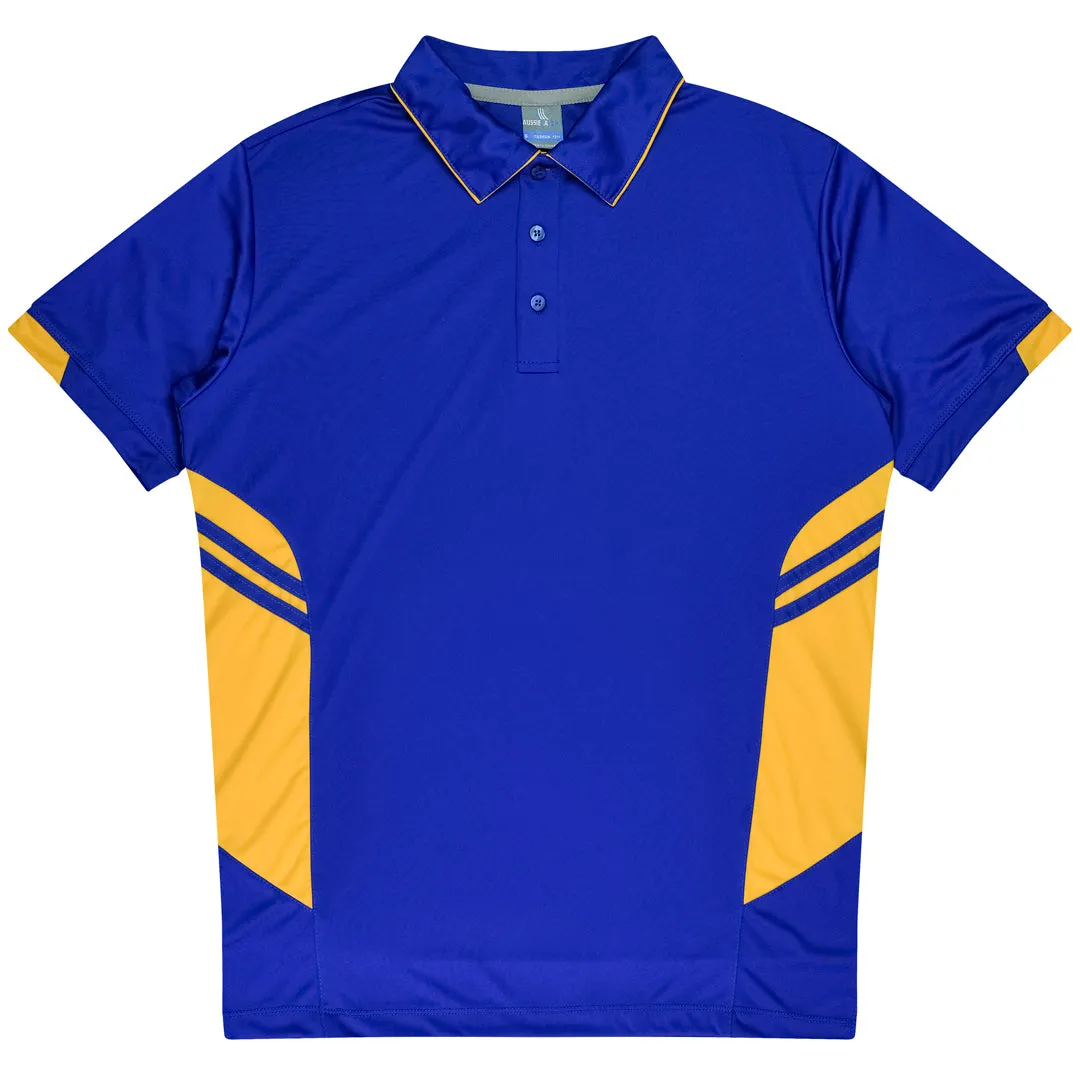 The Tasman Polo | Mens | Short Sleeve | Blue Base