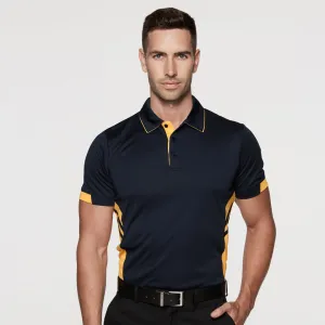 The Tasman Polo | Mens | Short Sleeve | Blue Base
