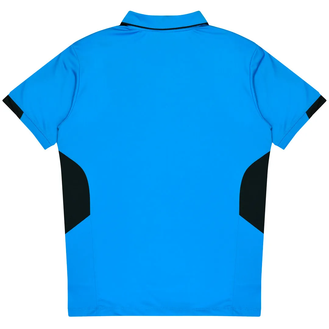 The Tasman Polo | Mens | Short Sleeve | Blue Base