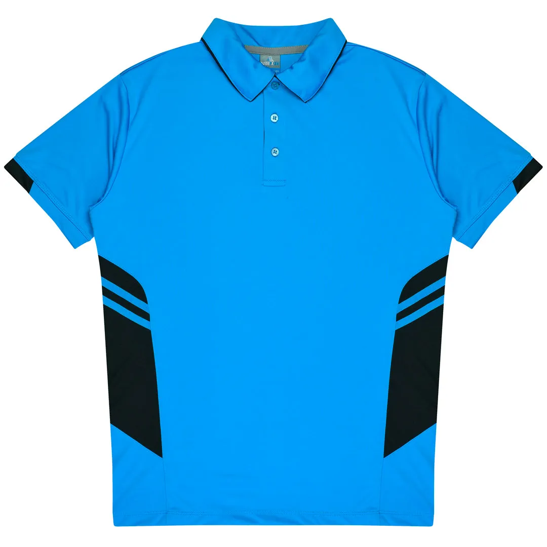 The Tasman Polo | Mens | Short Sleeve | Blue Base