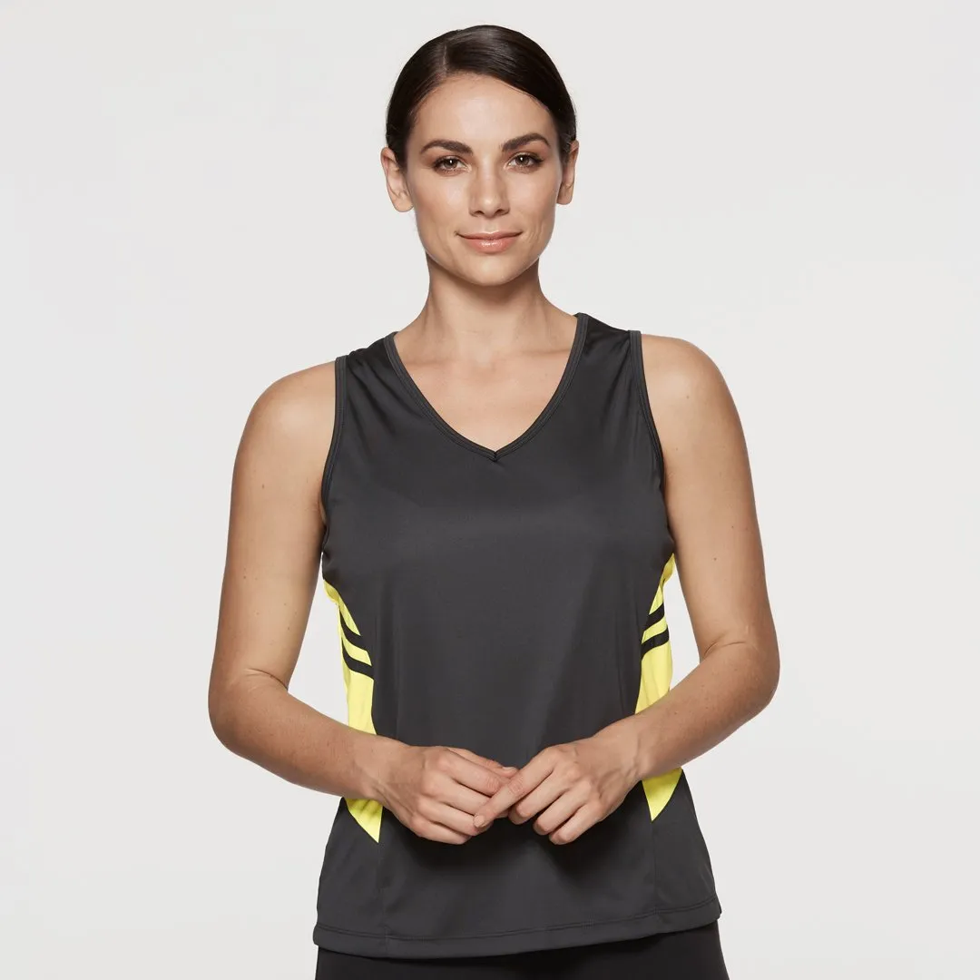 The Tasman Singlet | Ladies | Neon Base