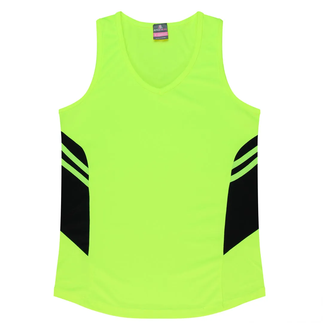 The Tasman Singlet | Ladies | Neon Base