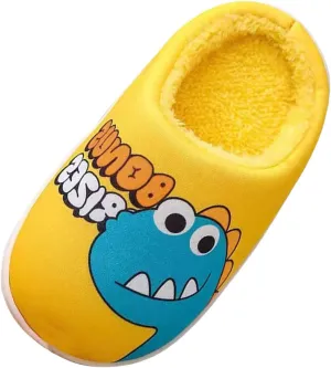Toddler and Little Girls Plush Aline Slippers Cute Animal Plush Indoor Outdoor House Shoes Cute Slide Slippers