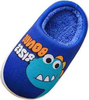 Toddler and Little Girls Plush Aline Slippers Cute Animal Plush Indoor Outdoor House Shoes Cute Slide Slippers