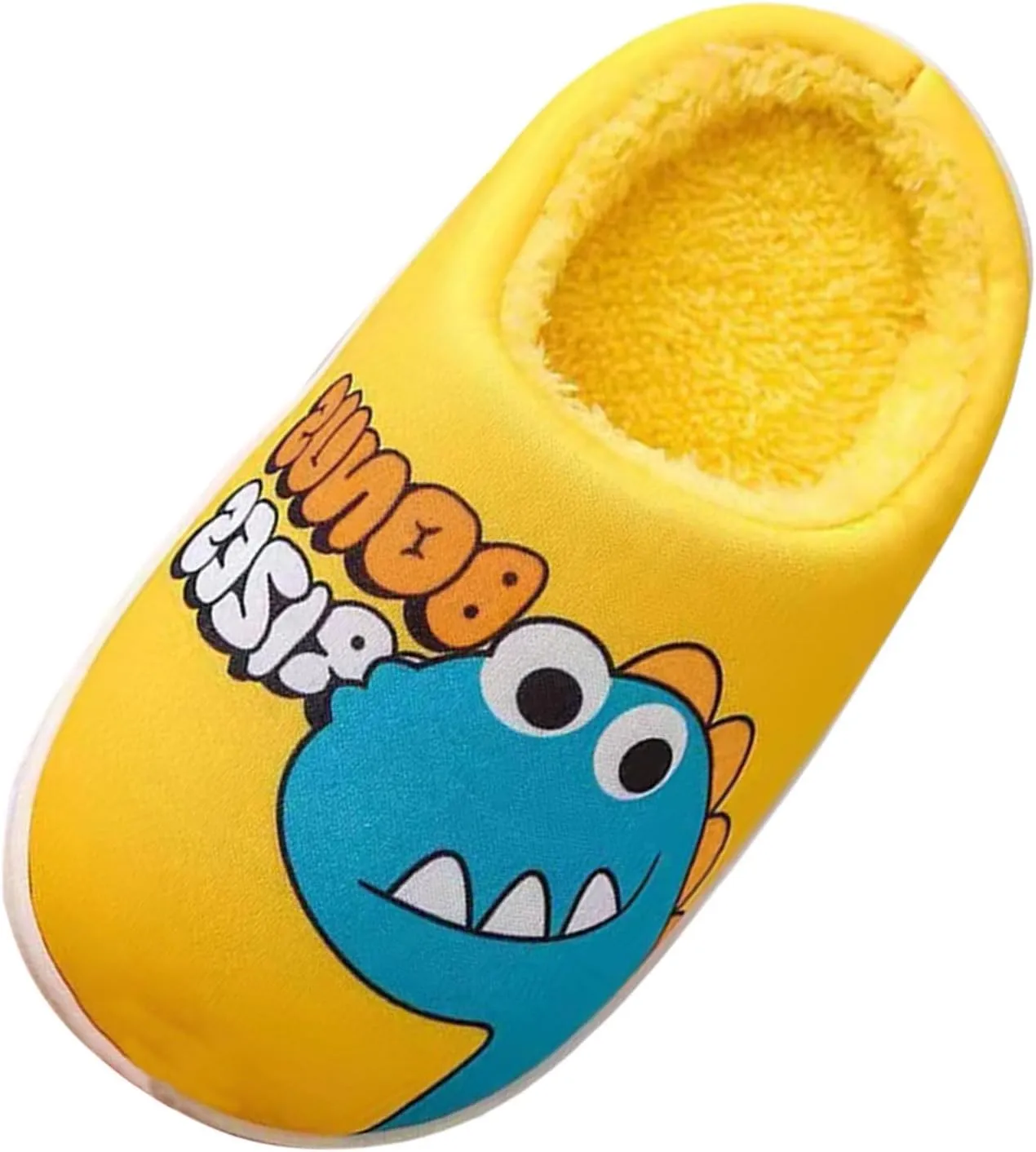 Toddler and Little Girls Plush Aline Slippers Cute Animal Plush Indoor Outdoor House Shoes Cute Slide Slippers