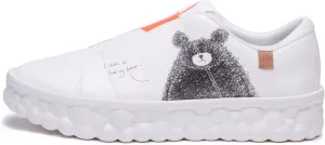 UIN Men's Fashion Sneakers Lightweight Walking Casual Slip Ons Art Painted Athletic Travel Skate Shoes Las Ramblas