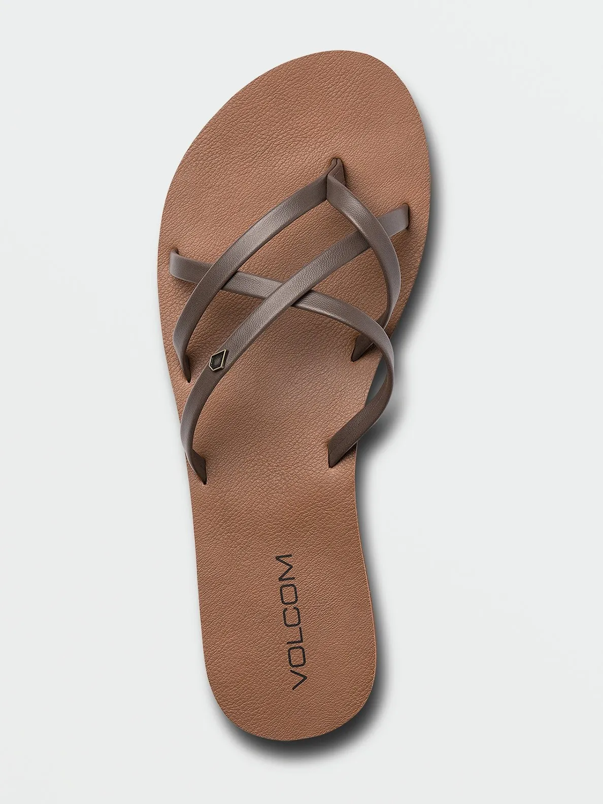 Volcom "New School II" Women's Sandals - Brown