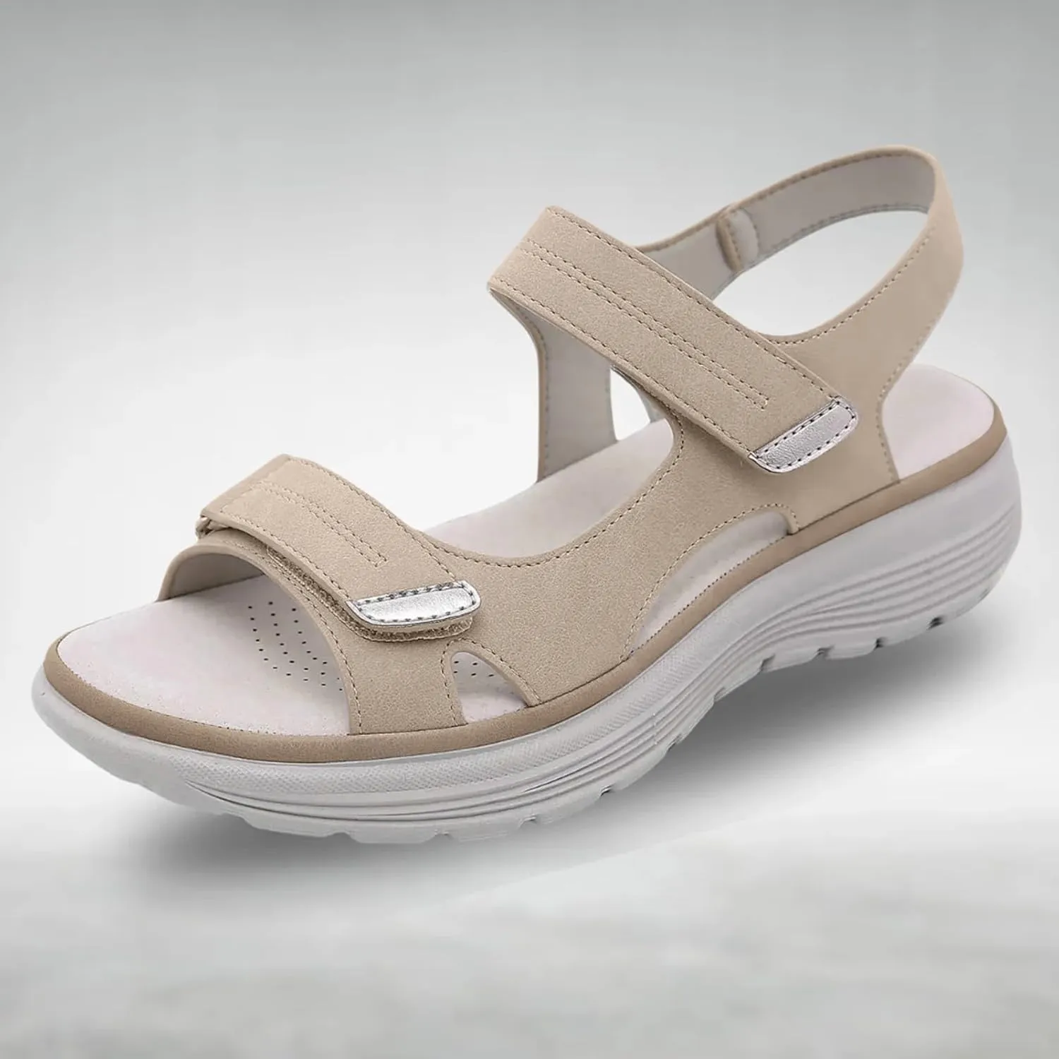 Walking Sandals Women Comfort Fashion Athletic Sandals Outdoor Hiking Arch Support Slingback Orthopedic Soft Shoes