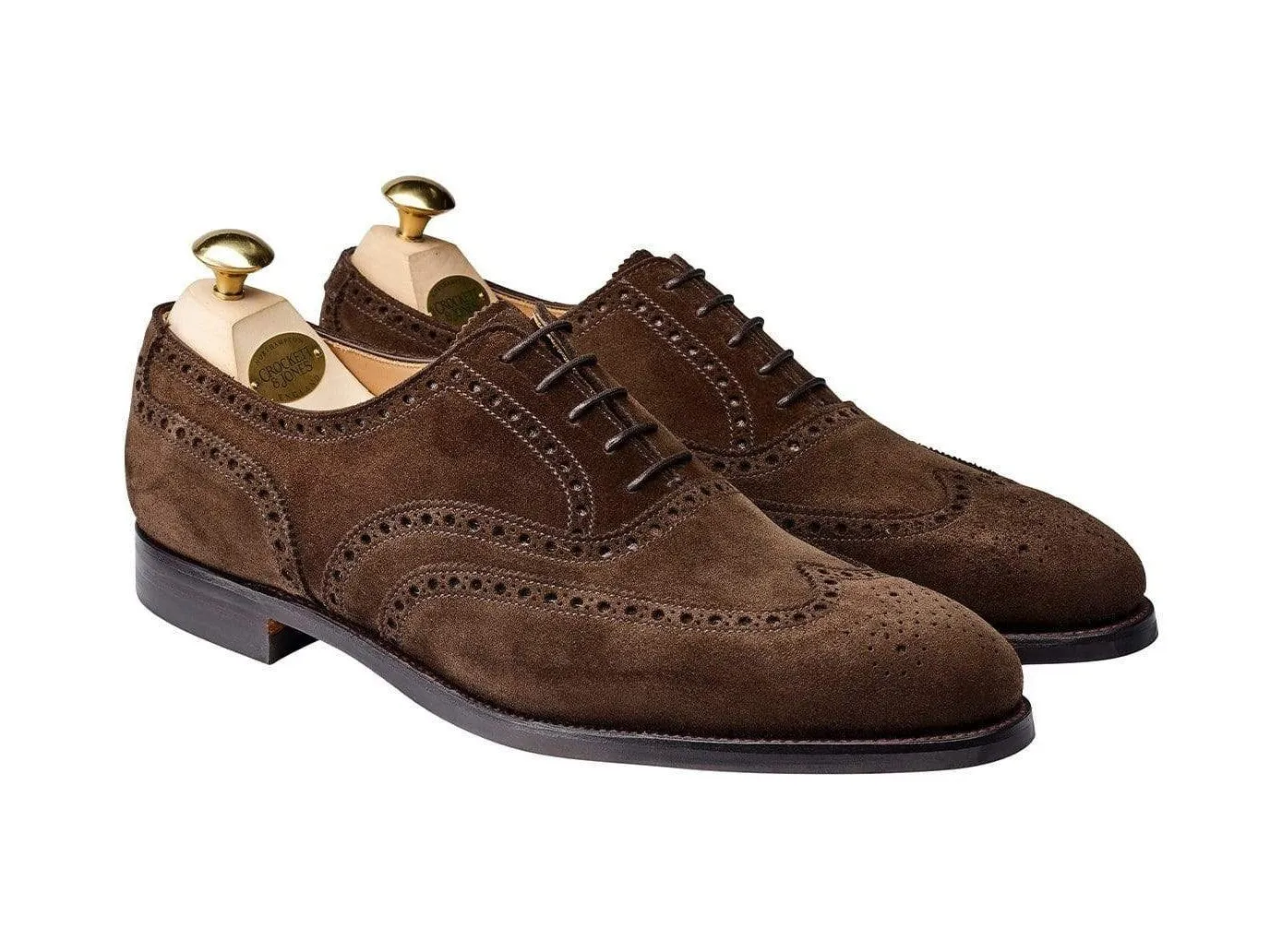 Westgate 2 Dark Brown Calf Suede