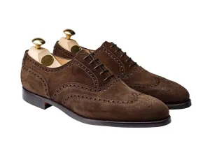 Westgate 2 Dark Brown Calf Suede
