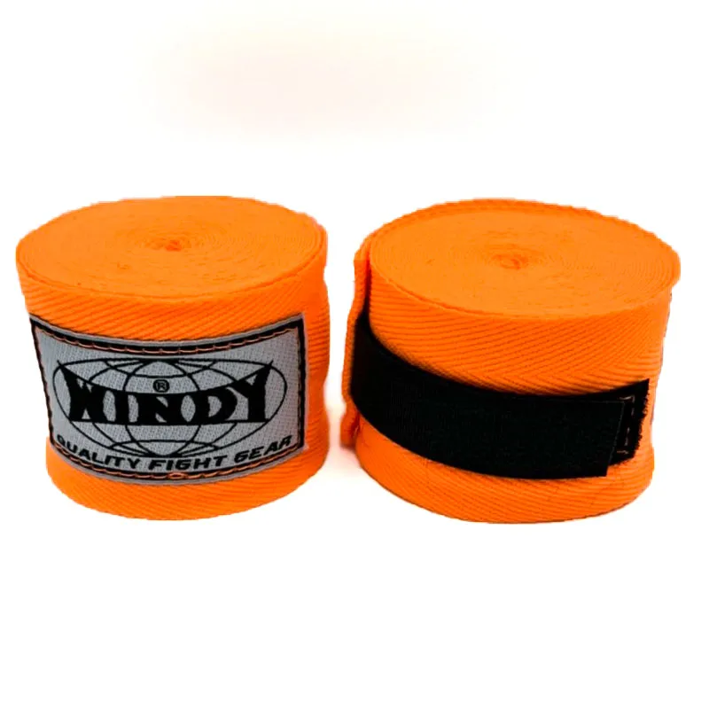 WINDY WHW MUAY THAI BOXING HANDWRAPS Elastic Cotton 3 m Vary Colours