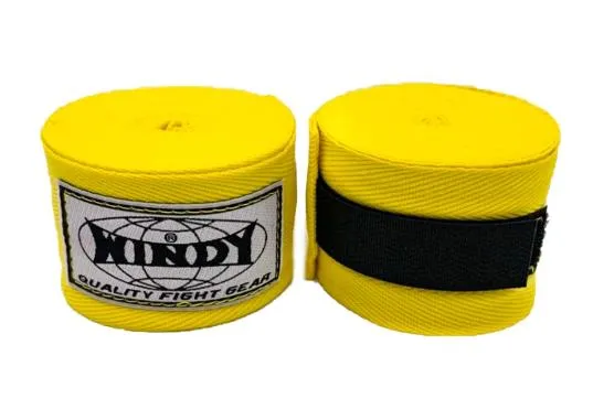 WINDY WHW MUAY THAI BOXING HANDWRAPS Elastic Cotton 3 m Vary Colours