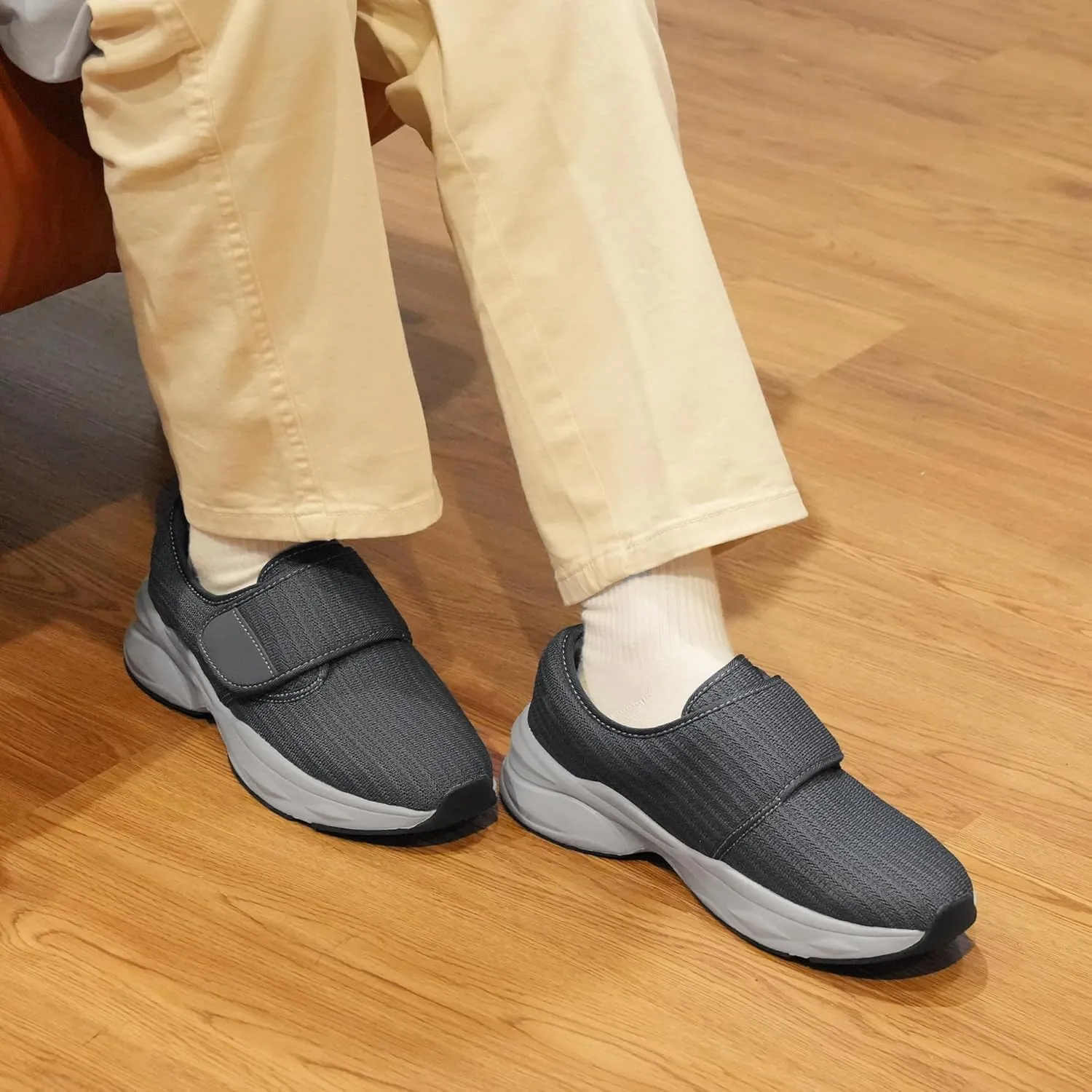 Women Orthopedic Diabetic Walking Sneakers Swollen Feet Shoes