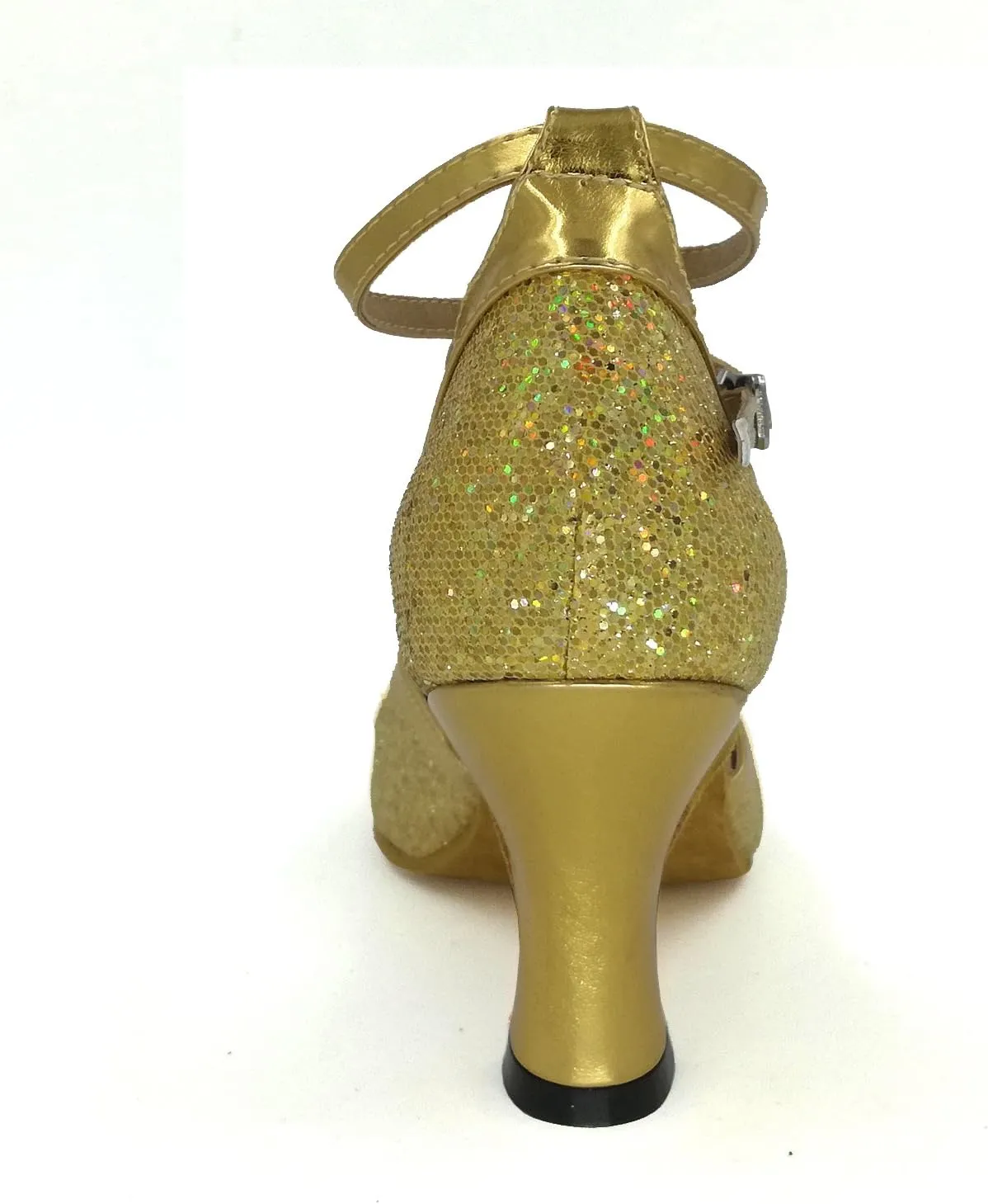 Women's Closed Toe Suede Sole Ballroom Pumps Dance Shoes with 2.5" Heel