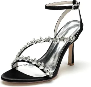 Crystal-Adorned Heels
