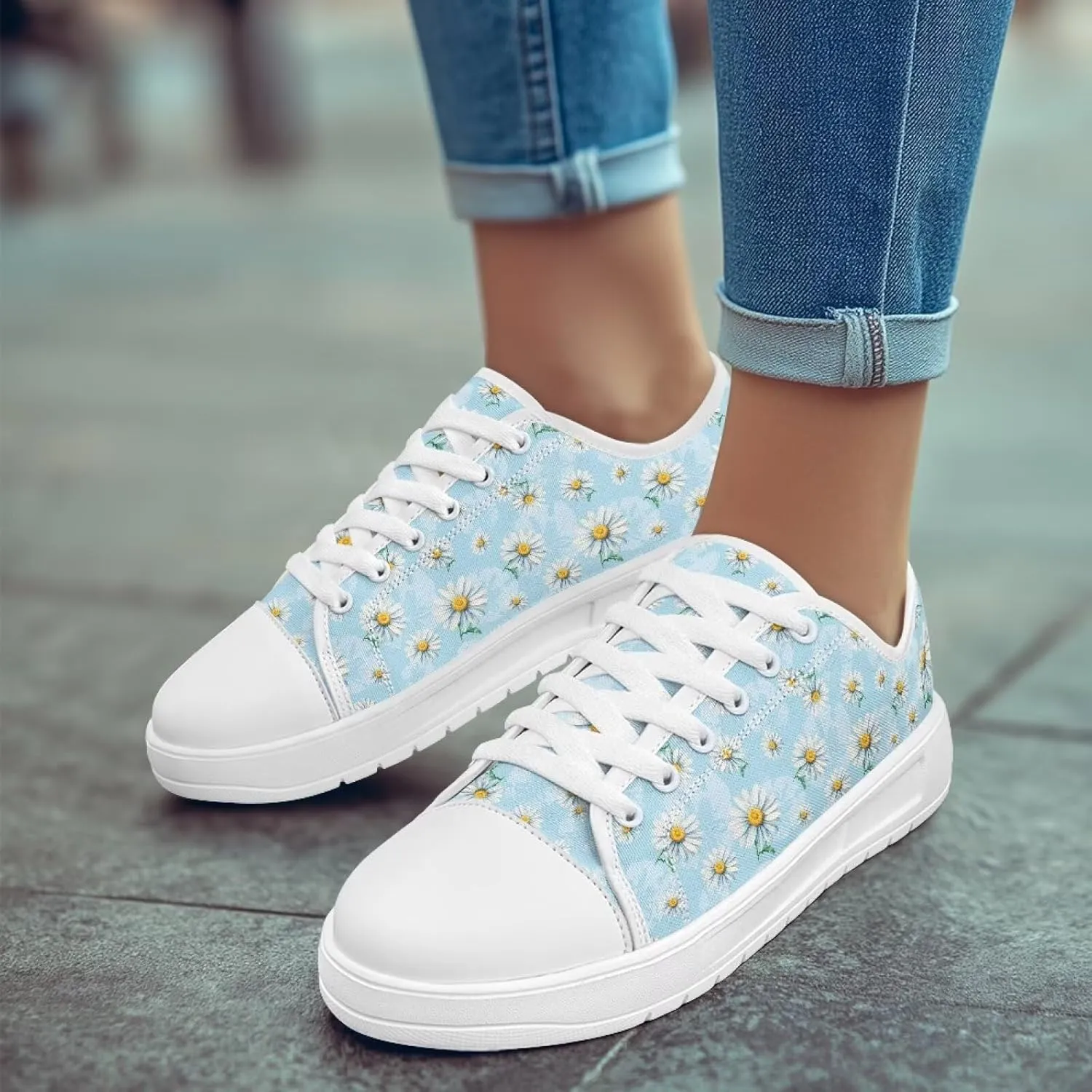 Women??s Slip on Canvas Shoes Classic Arch Support Sneakers Loafers Shoes Casual Fashion Low-Top Slip Ons US 5.5-13.5