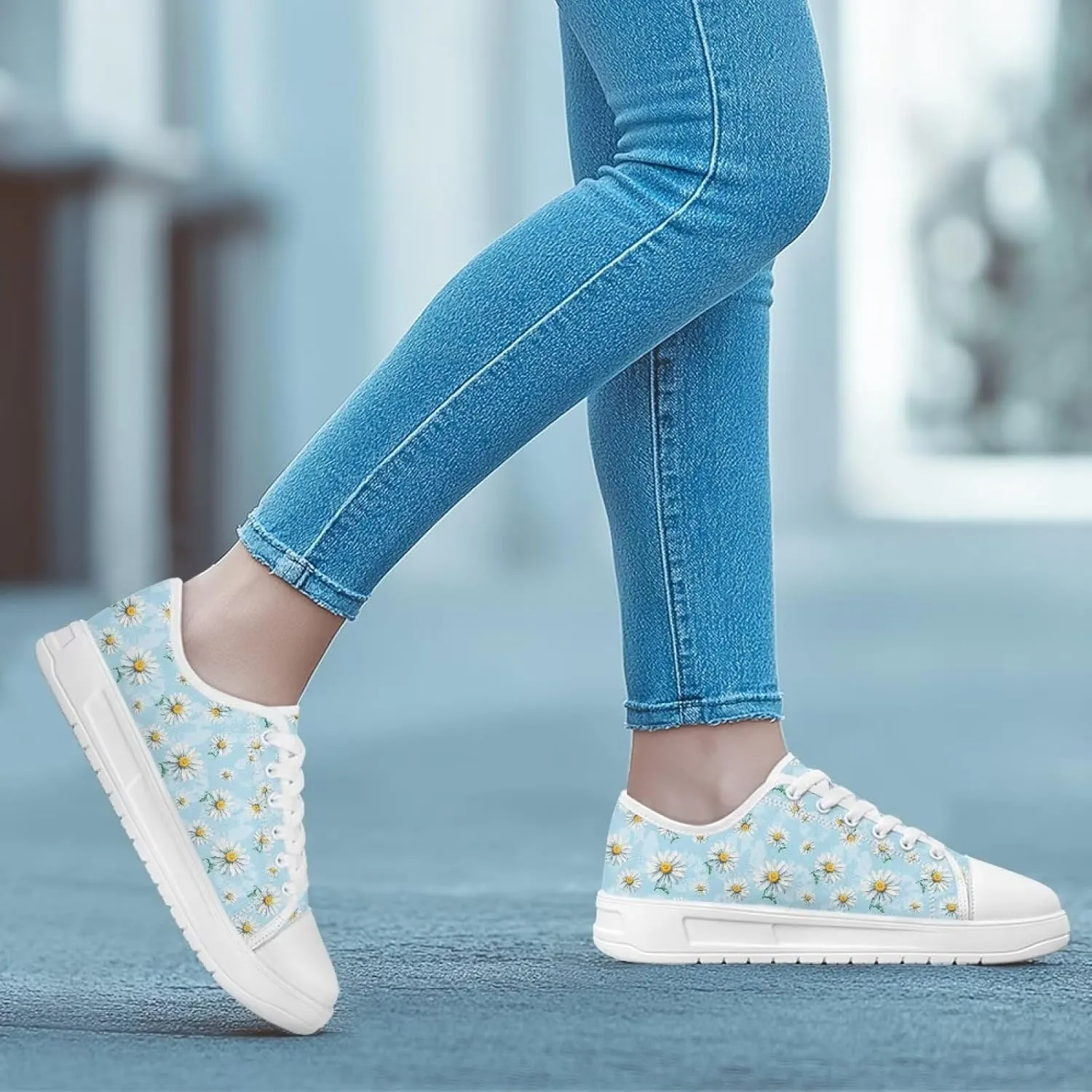 Women??s Slip on Canvas Shoes Classic Arch Support Sneakers Loafers Shoes Casual Fashion Low-Top Slip Ons US 5.5-13.5