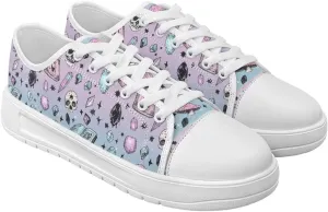 Women??s Slip on Canvas Shoes Classic Arch Support Sneakers Loafers Shoes Casual Fashion Low-Top Slip Ons US 5.5-13.5