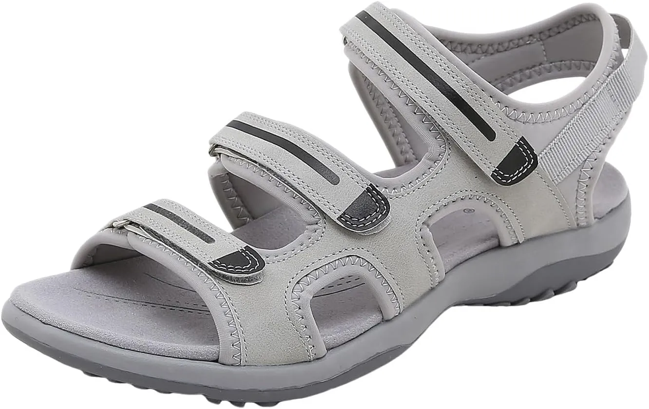 Women's Walking Sandals Womens Outdoor Sport Sandals Comfortable Water Athletic Beach Shoes