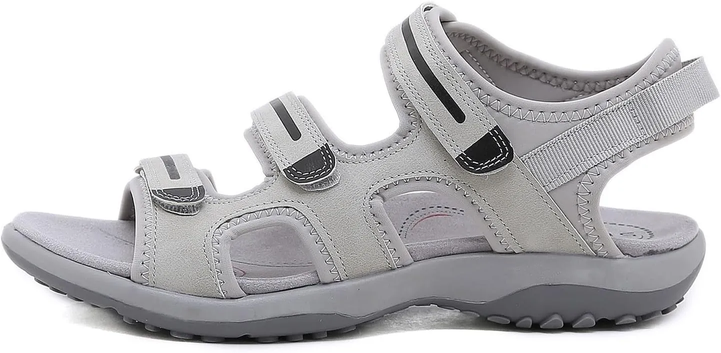 Women's Walking Sandals Womens Outdoor Sport Sandals Comfortable Water Athletic Beach Shoes