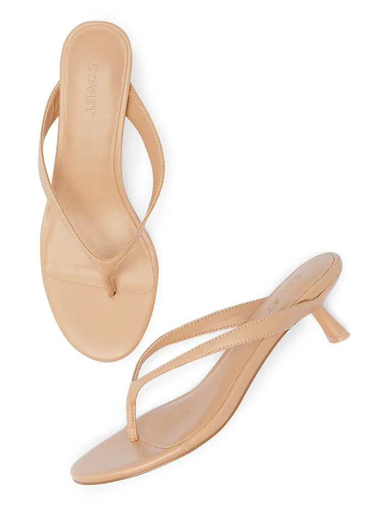 ZOE Nude Heels